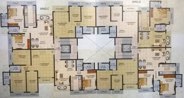 Images for Cluster Plan of MCA Gopeshwar Apartment Images for Cluster Plan of MCA Gopeshwar Apartment