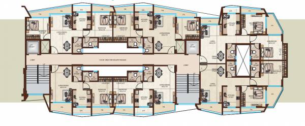  florenza Wing A Cluster Plan