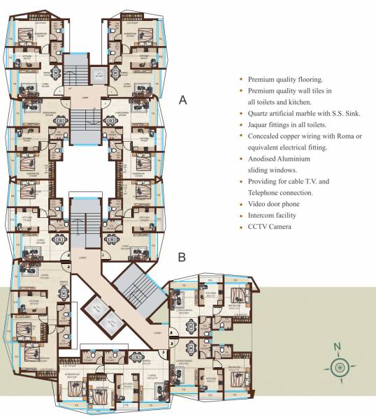  florenza Wing A Cluster Plan