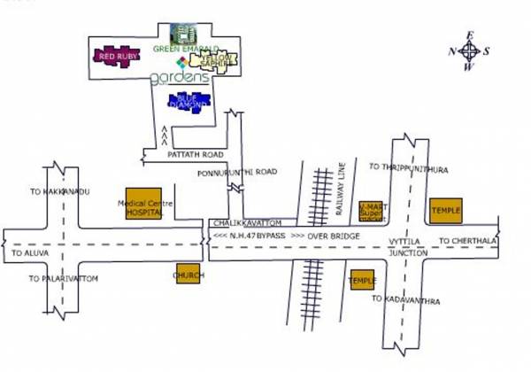 Images for Location Plan of Kalpaka Builders Green Emerald Images for Location Plan of Kalpaka Builders Green Emerald