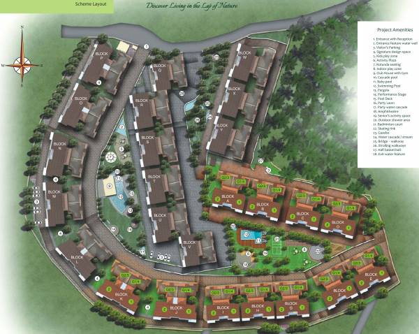  greens Images for Layout Plan of Devashri Greens