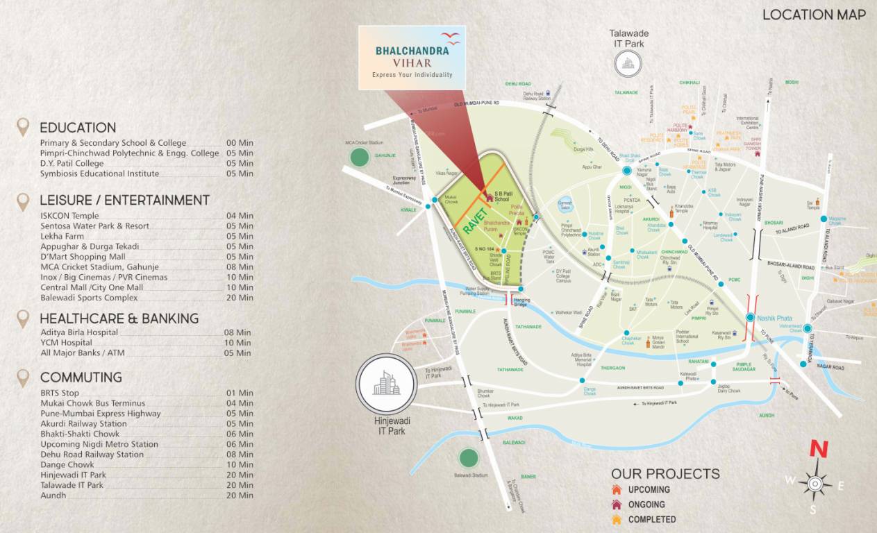 bhalchandra vihar Location Plan