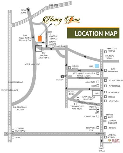  dew Images for Location Plan of Honey Honey Dew