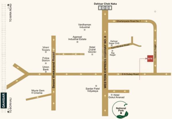 Images for Location Plan of Raj Realty Rameshwaram Apartment