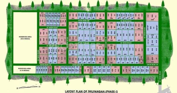 Unnayan Group Shilpangan Layout Plan