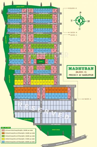 Images for Layout Plan of Unnayan Madhuban Block C