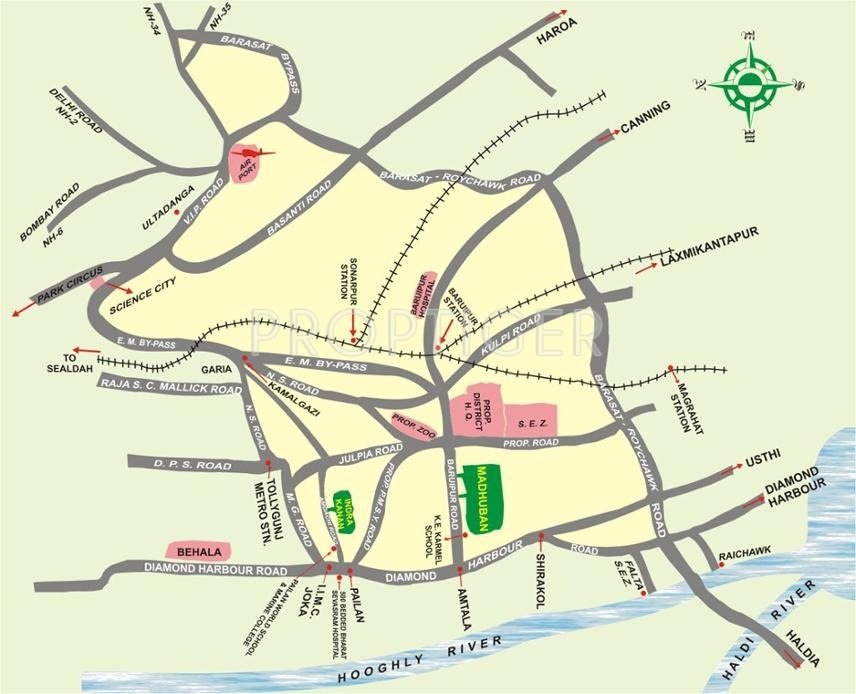 Images for Location Plan of Unnayan Madhuban Block A And B