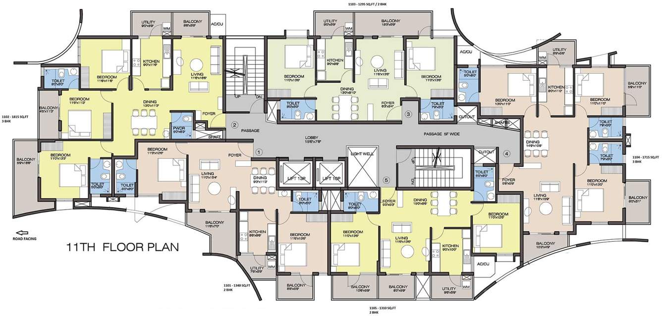 Images for Cluster Plan of Landmark Grand City
