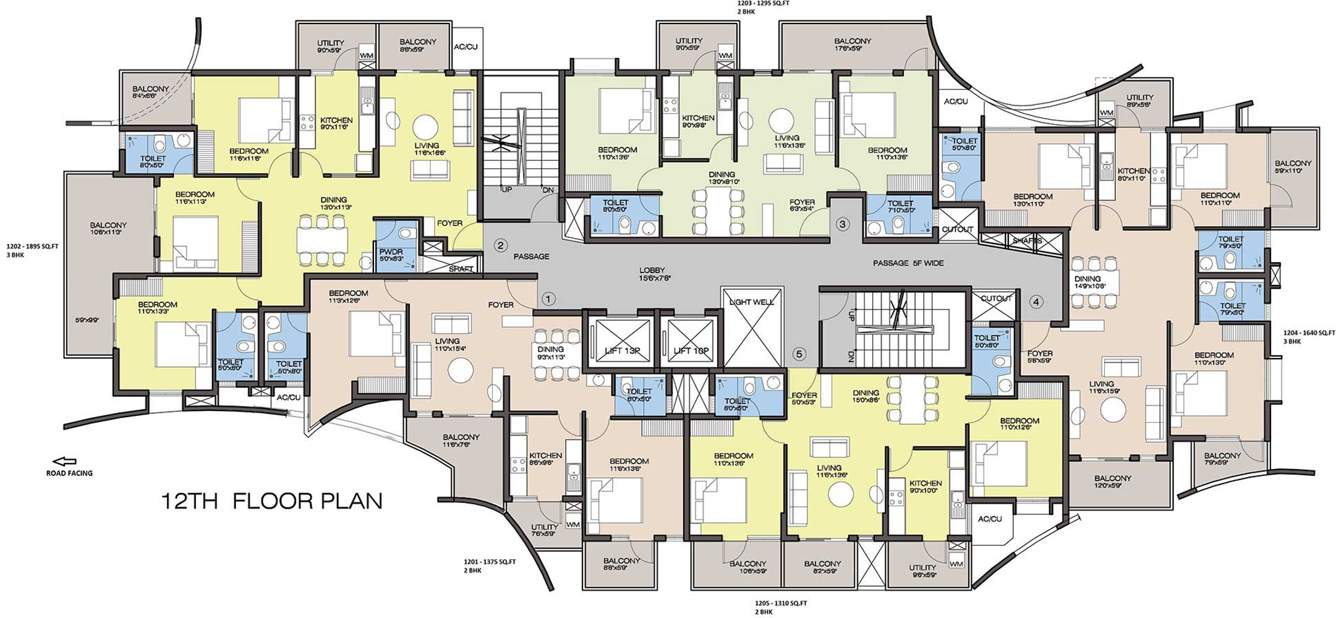 Images for Cluster Plan of Landmark Grand City