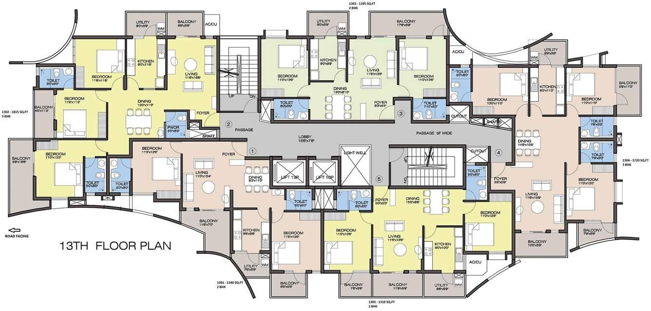 Images for Cluster Plan of Landmark Grand City
