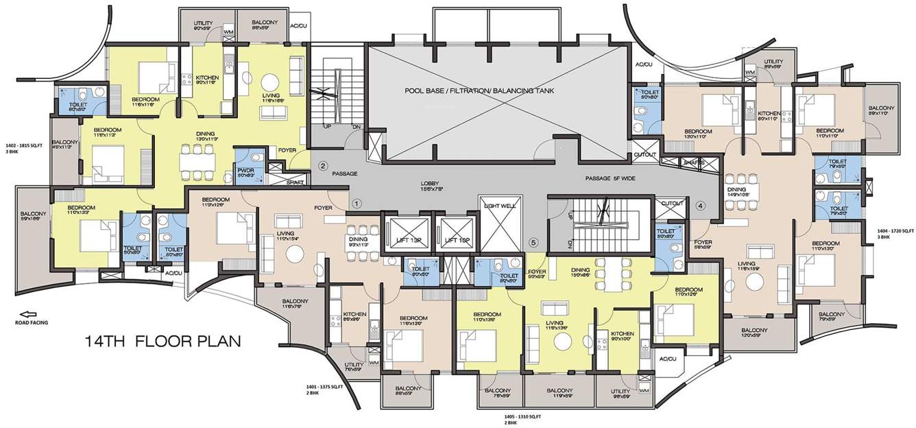 Images for Cluster Plan of Landmark Grand City