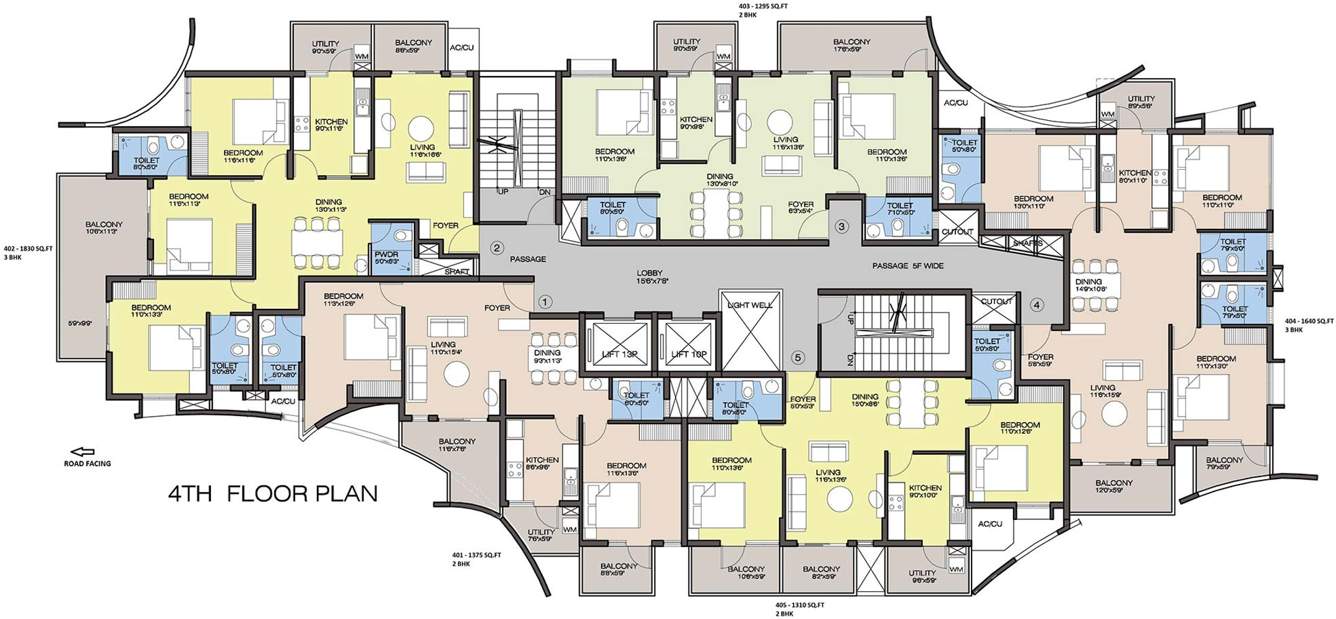 Images for Cluster Plan of Landmark Grand City