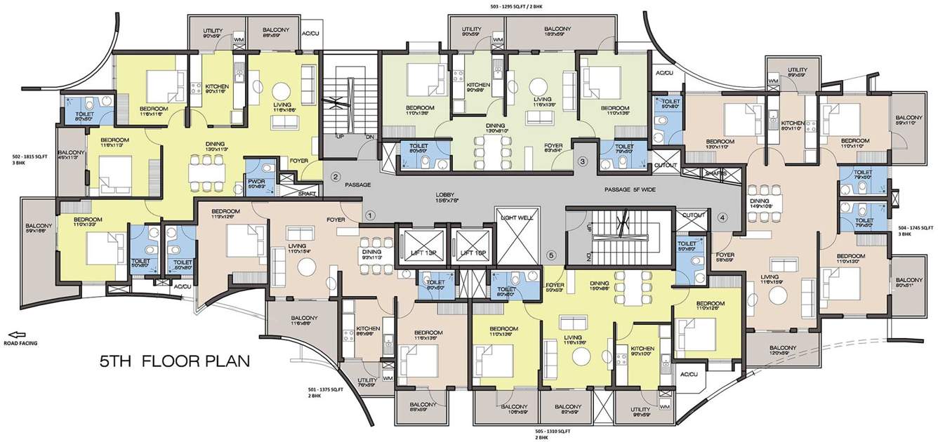 Images for Cluster Plan of Landmark Grand City