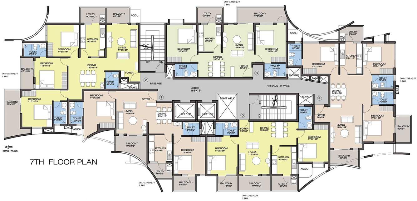 Images for Cluster Plan of Landmark Grand City