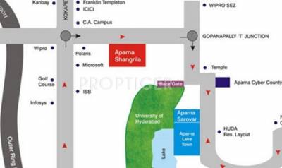 Images for Location Plan of Aparna Constructions Shangri La Images for Location Plan of Aparna Constructions Shangri La