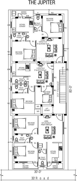 Images for Cluster Plan of Ourhomes The Jupiter