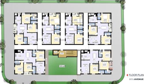  ista-avenue Images for Cluster Plan of Ista Ista Avenue
