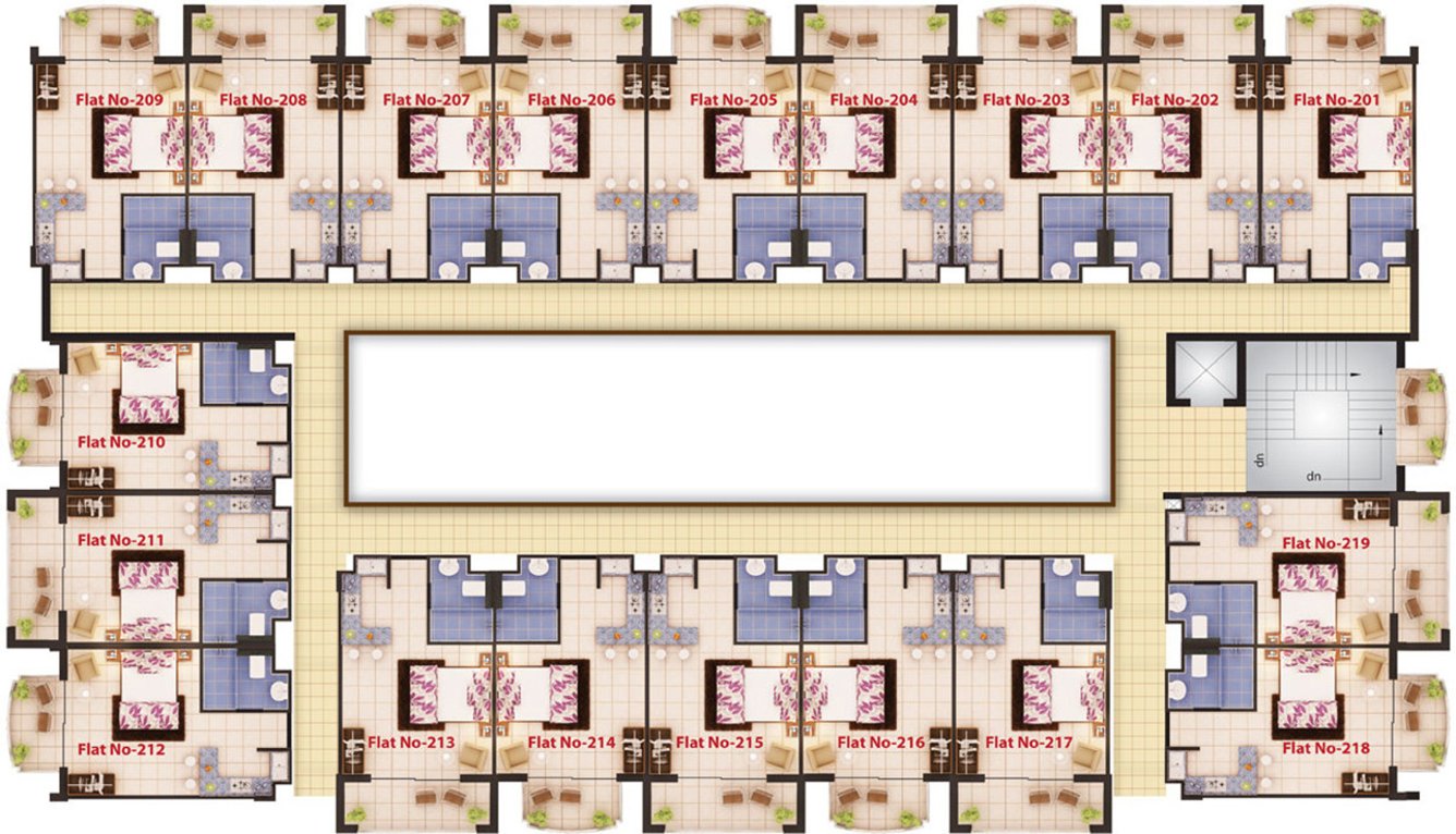 Images for Cluster Plan of Sweet Sagar Vatika