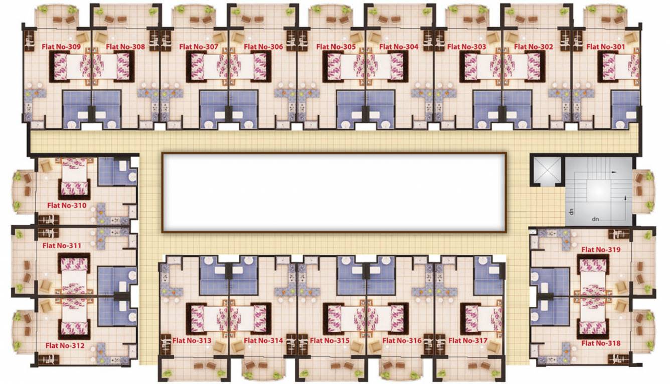 Images for Cluster Plan of Sweet Sagar Vatika