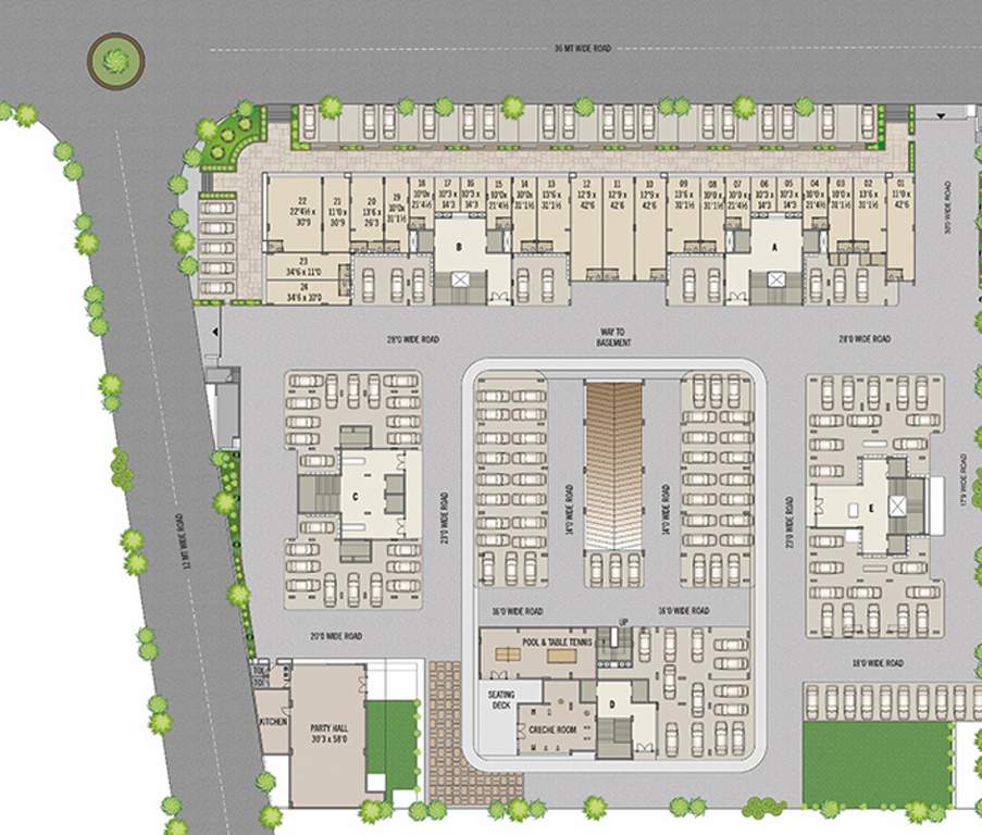 silver brook Images for Cluster Plan of Avirat Silver Brook
