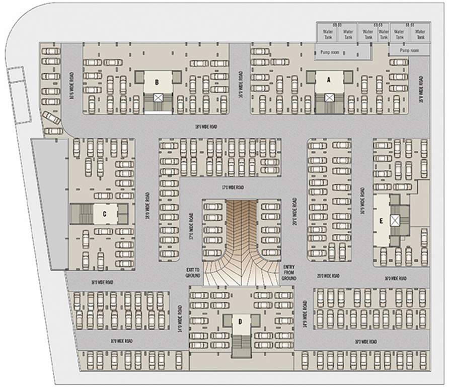 silver brook Images for Cluster Plan of Avirat Silver Brook