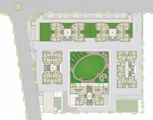  silver-brook Images for Cluster Plan of Avirat Silver Brook