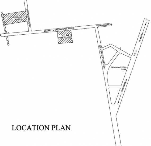 Images for Location Plan of Kalpaka Builders Kalpaka Castle
