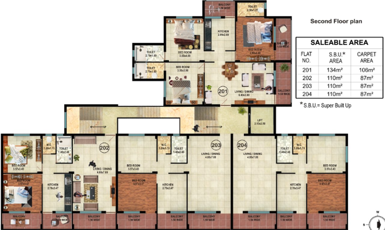 Images for Cluster Plan of Raj Ganaraj Arcade