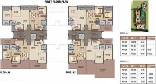 Images for Cluster Plan of Raj Raj Ryle Residency
