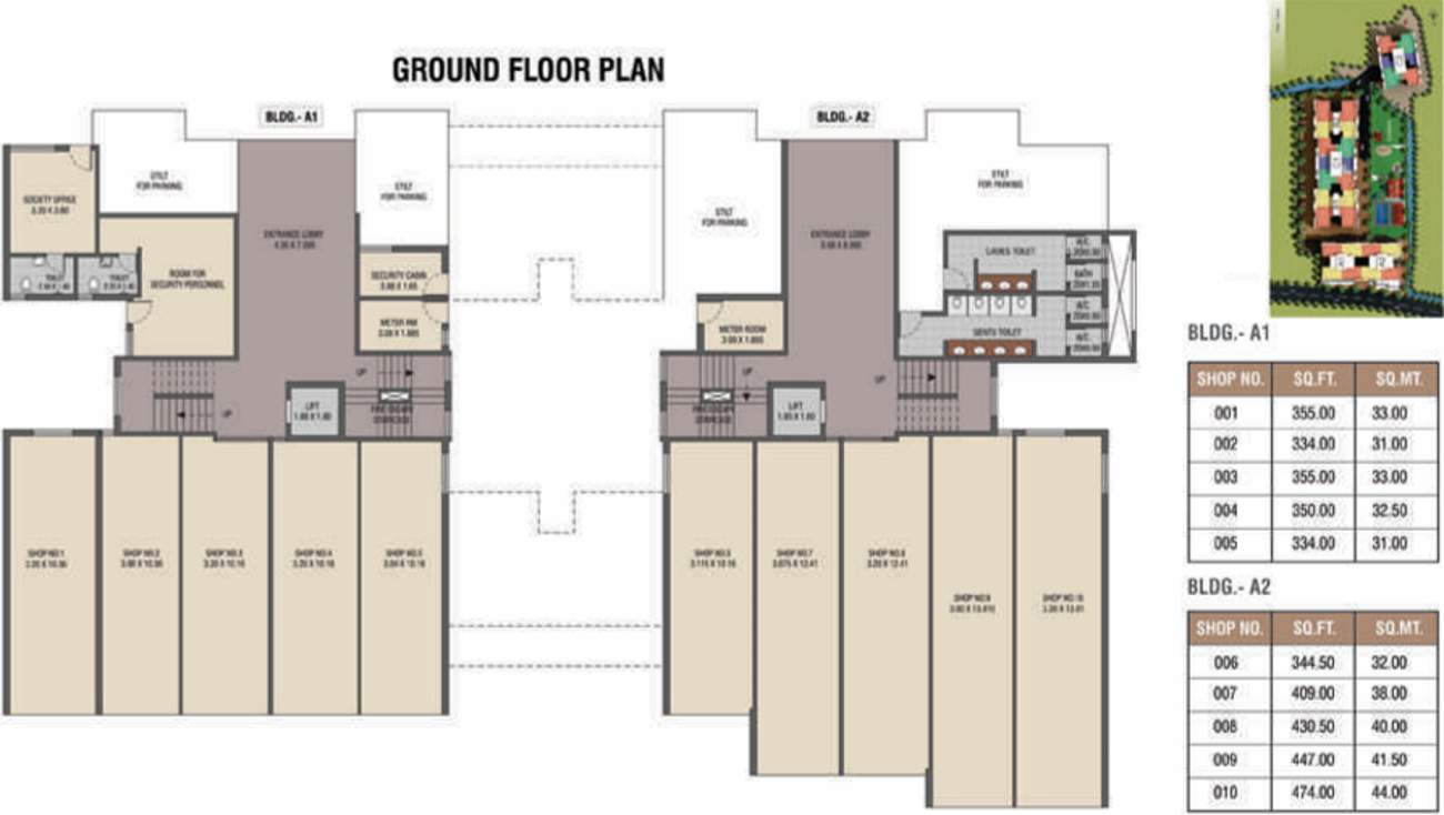 Images for Cluster Plan of Raj Raj Ryle Residency