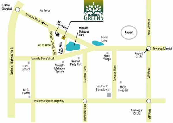 Images for Location Plan of RED Organisers Baroda Greens