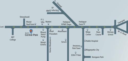  central-park Images for Location Plan of Opulent Central Park