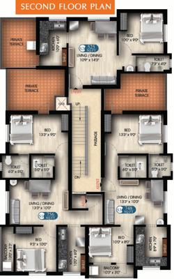  classy Images for Cluster Plan of Bhaveshwar Classy