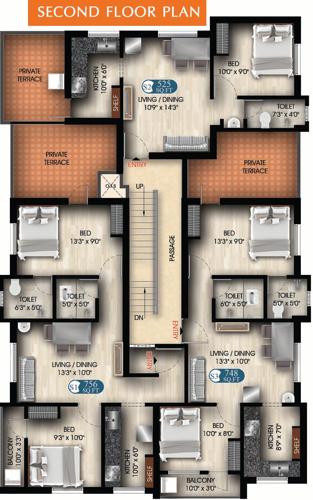 Images for Cluster Plan of Bhaveshwar Classy classy Images for Cluster Plan of Bhaveshwar Classy
