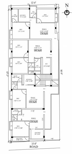 Images for Cluster Plan of CS TSR Homes