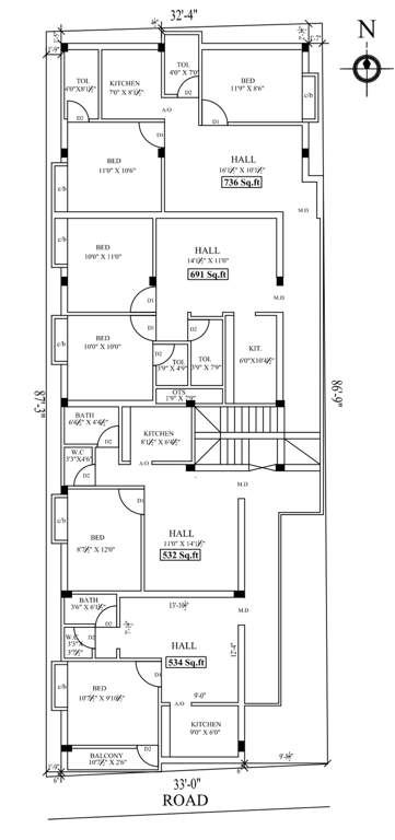 Images for Cluster Plan of CS TSR Homes