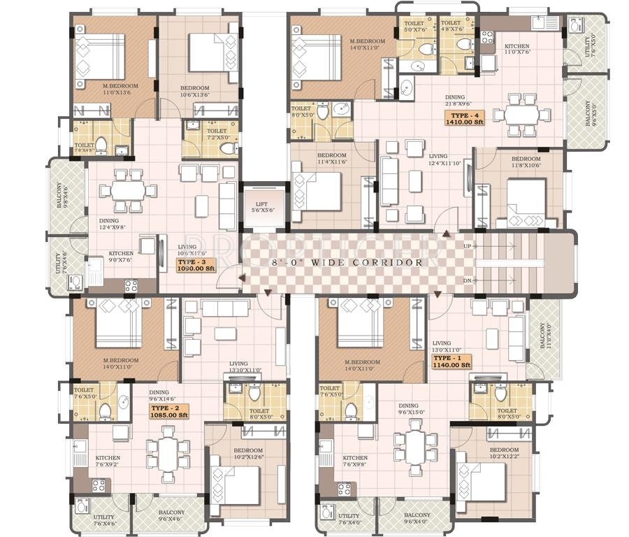 Images for Cluster Plan of Bharat Creative North Nest