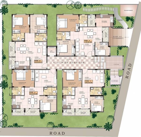 Images for Cluster Plan of Bharat Creative North Nest