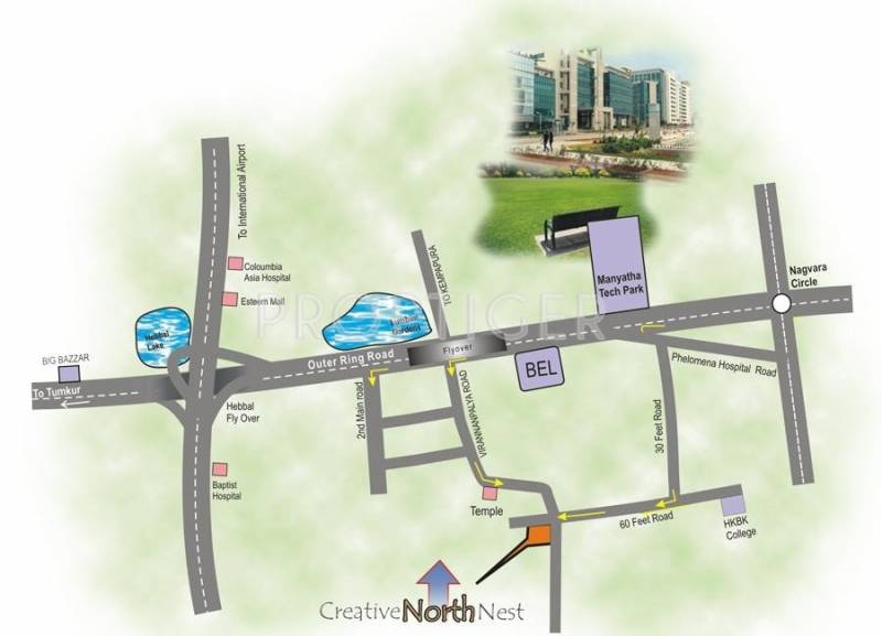 Images for Location Plan of Bharat Creative North Nest