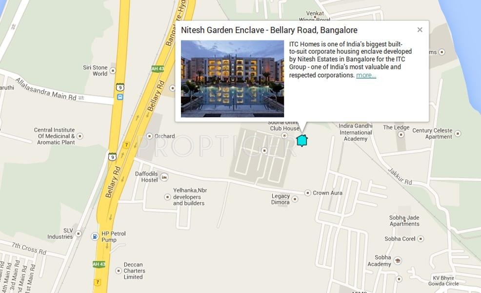 Images for Location Plan of Nitesh Estates Garden Enclave