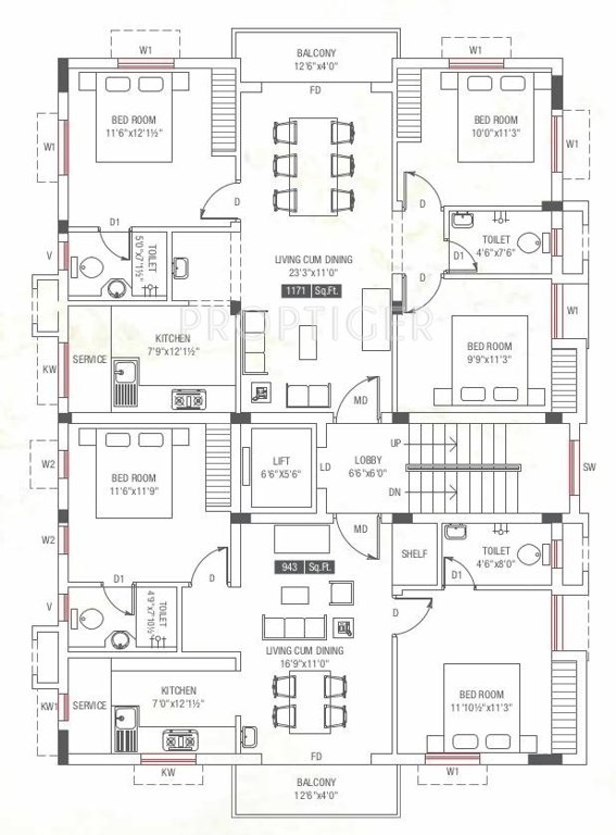 Images for Cluster Plan of Aftab Mylitta Crescent