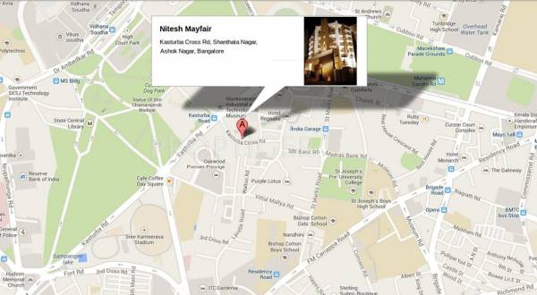Images for Location Plan of Nitesh Estates Mayfair