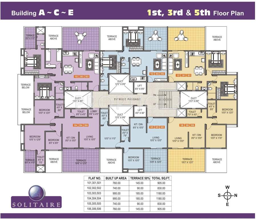 Images for Cluster Plan of Shree Kalyaanee Krrsna Builders Solitaire