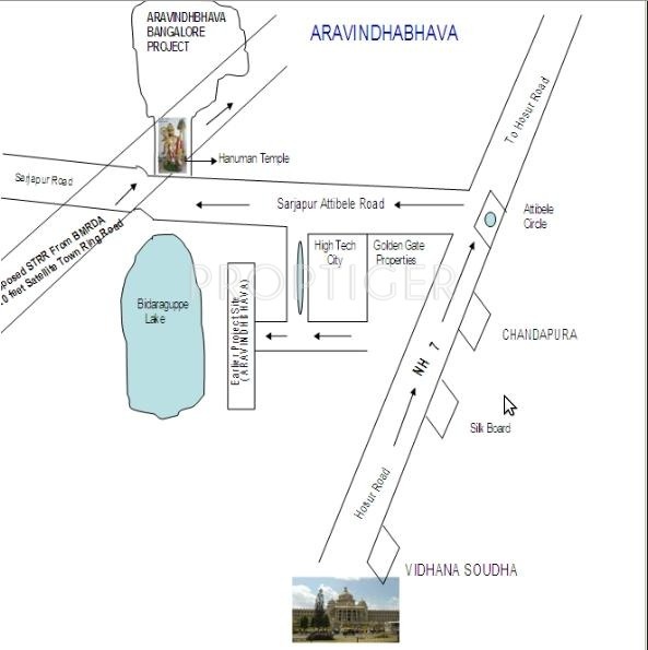 Images for Location Plan of Sree Balaji Krupa Enterprises Sree Aravindhbhava