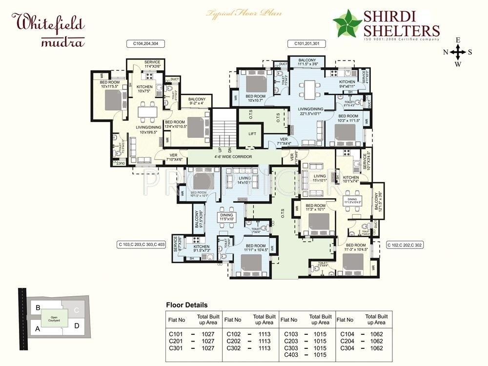 Images for Cluster Plan of Shirdi Shelters Whitefield Mudra