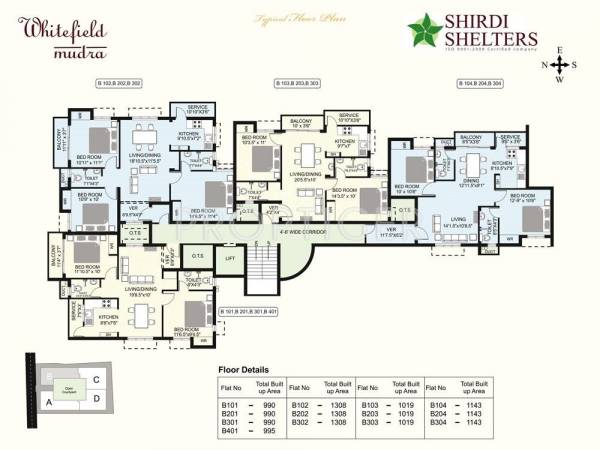 Images for Cluster Plan of Shirdi Shelters Whitefield Mudra