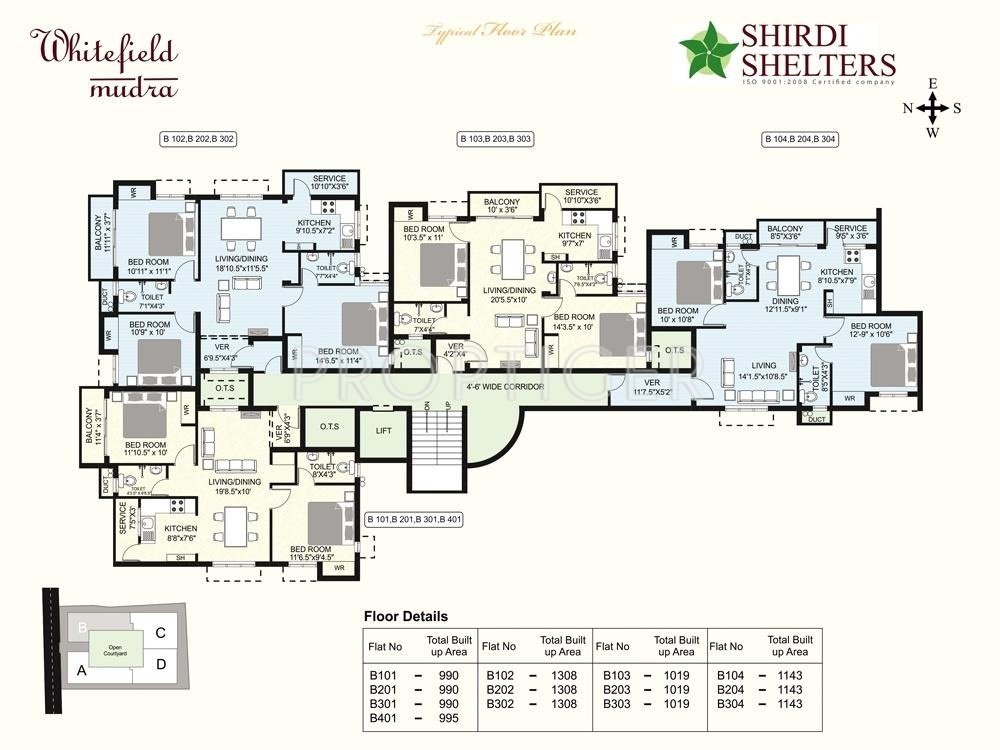 Images for Cluster Plan of Shirdi Shelters Whitefield Mudra