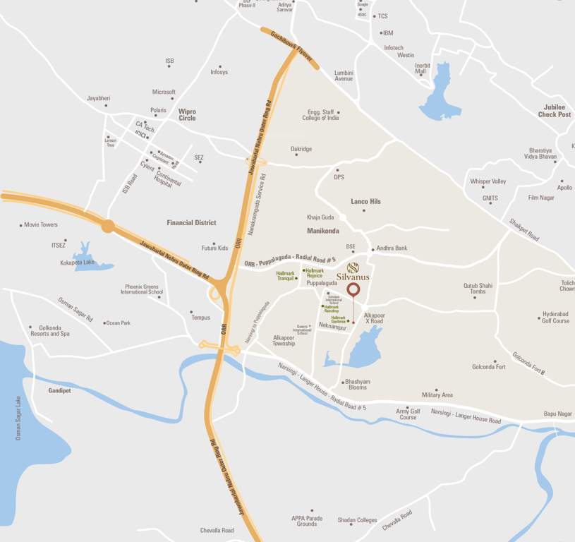  silvanus Images for Location Plan of Hallmark Silvanus