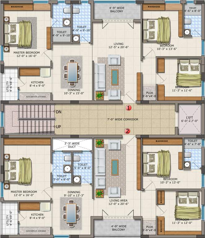 Images for Cluster Plan of Sahiti Vasuki Chandini Jewel