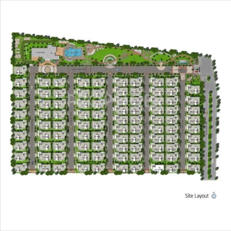 Images for Layout Plan of Aparna Constructions HillPark Boulevard